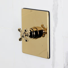 Tub Faucet, Metropolitan, Single Handle Pressure Balanced in Polished Brass
