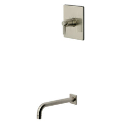 Tub Faucet, NuvoFusion, Pressure Balanced Single Handle in Brushed Nickel