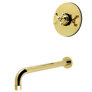 Tub Faucet, Restoration, Single Handle in Polished Brass