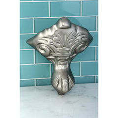 Tub Feet, Aqua Eden, 4-Piece Eagle Claw Set in Brushed Nickel