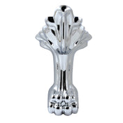 Tub Feet, Aqua Eden, Lion Paw Aluminum Set of 4 in Polished Chrome