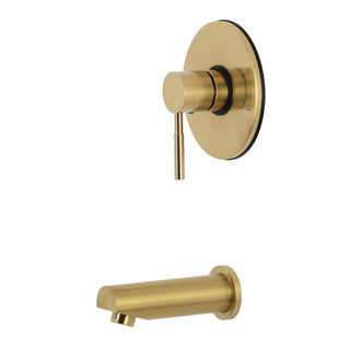 Tub Trim Only, Concord, Single-Handle Pressure Balanced in Brushed Brass