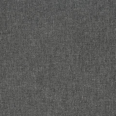 Tufted Platform Bed, King, Dark Gray Polyester with Wood Slats