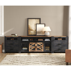 TV Stand with 6 Drawers and 3 Cabinets for TVs Up to 88 in