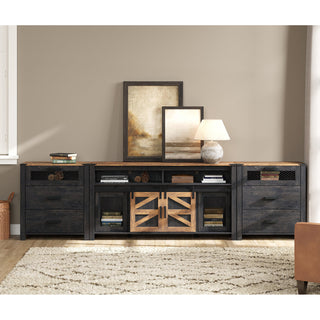 TV Stand with 6 Drawers and 3 Cabinets for TVs Up to 88 in