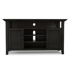 TV Stand with Solid and Manufactured Wood, Up to 60-Inch TVs