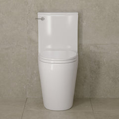 Two-Piece Elongated Toilet, Carlton Belmont, 1.28 GPF in Glossy White