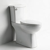 Two-Piece Elongated Toilet, Classe, Extra Tall with 1.28 GPF in Glossy White