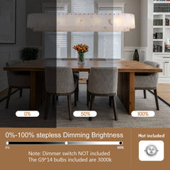 Two-Tier Oval Chandelier, 54 in Wide, Alabaster Shade with Brass Finish