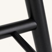 Detail | the H-stretcher joinery where it meets the leg