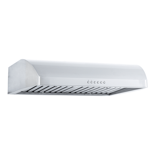 Under-Cabinet Range Hood, 30 Inches Wide in Stainless Steel