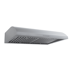 Under-Cabinet Range Hood, 30 Inches Wide in Stainless Steel