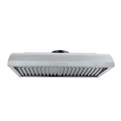 Under-Cabinet Range Hood, 30 Inches Wide in Stainless Steel