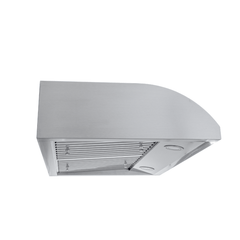 Under-Cabinet Range Hood, 30 Inches Wide in Stainless Steel