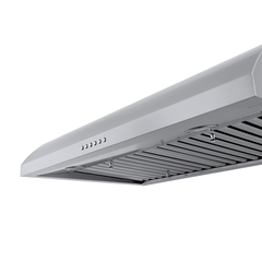 Under-Cabinet Range Hood, 30 Inches Wide in Stainless Steel