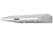 Under Cabinet Range Hood, 36 Inch, 500 CFM with Baffle Filter in Stainless Steel