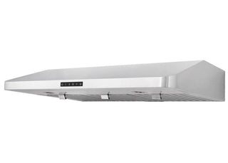 Under Cabinet Range Hood, 36 Inch, 500 CFM with Baffle Filter in Stainless Steel
