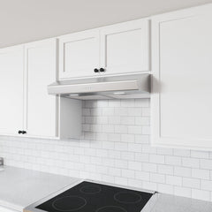 Under Cabinet Range Hood, Breeze II, 30 In., 400 CFM, Stainless Steel