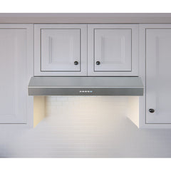 Under Cabinet Range Hood, Breeze II, 30 In., 400 CFM, Stainless Steel