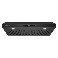 Under Cabinet Range Hood, Haven, 30 In., Ducted, Stainless Steel, Matte Black