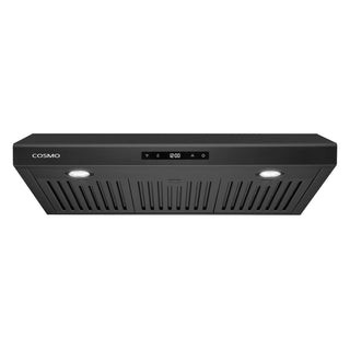 Under Cabinet Range Hood, Haven, 30 In., Ducted, Stainless Steel, Matte Black