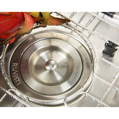Undermount Kitchen Sink, 40/60 Double Bowl, 16 Gauge Stainless Steel