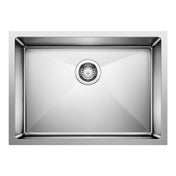 Undermount Kitchen Sink, Cuvee R15, Single Bowl, 25-Inch, Stainless Steel, Satin Polish