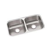 Undermount Kitchen Sink, Dayton, Double Bowl, Stainless Steel