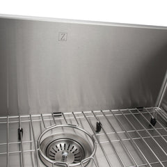 Undermount Kitchen Sink, Meribel, Single Bowl, Stainless Steel, 30 In.