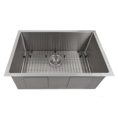 Undermount Kitchen Sink, Meribel, Single Bowl, Stainless Steel, 30 In.