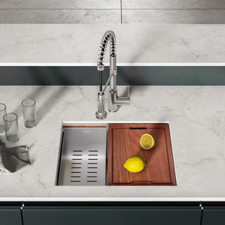 Undermount Kitchen Sink, Rivage, Single Basin in Stainless Steel