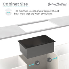 Undermount Kitchen Sink, Tourner, Single Basin in Black Stainless Steel