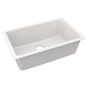 Undermount Sink, Quartz Classic, Single Bowl, Quartz, White