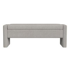 Upholstered Bedroom Storage Bench with Flip-Top Storage