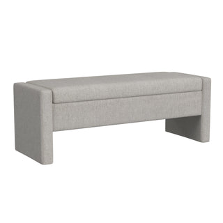 Upholstered Bedroom Storage Bench with Flip-Top Storage