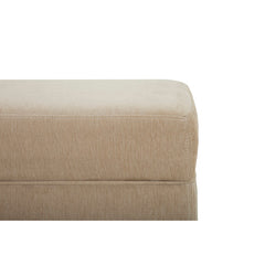 Upholstered Entryway Bench with Storage, Honeycomb Taupe Chenille