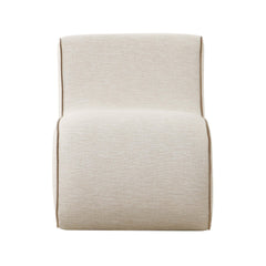 Upholstered Side Chair with Solid Pine Frame and Foam Cushioning