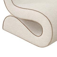 Upholstered Side Chair with Solid Pine Frame and Foam Cushioning