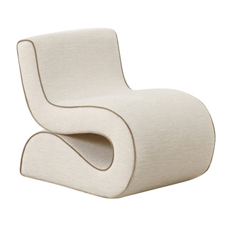 Upholstered Side Chair with Solid Pine Frame and Foam Cushioning