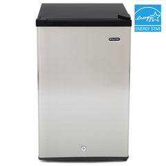 Upright Freezer, 3.0 Cu. Ft., Energy Star, Reversible Door with Lock, Black