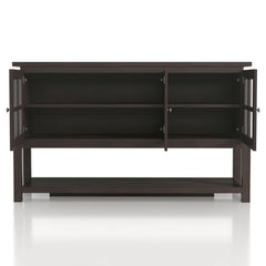 Front | Straight-on view of the Varnholt Calajunco Wood Sideboard