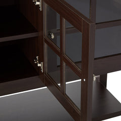 Detail | Close view of the Varnholt Calajunco Wood Sideboard