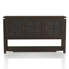 Front | Straight-on view of the Varnholt Calajunco Wood Sideboard