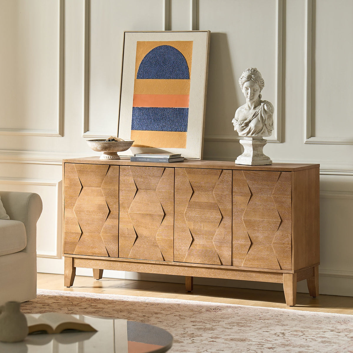 Varnholt Ditella Adjustable 4-Door Sideboard