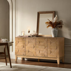 Room | The Varnholt Ditella Adjustable 4-Door Sideboard in a styled room