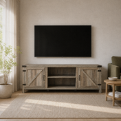 Varnholt Frodba Barn Door TV Stand