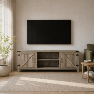 Varnholt Frodba Barn Door TV Stand