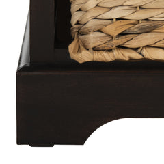 Detail | Close view of the Varnholt Funningur Wicker Cabinet