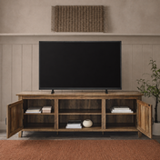 Varnholt Haldarsvik Wood TV Stand