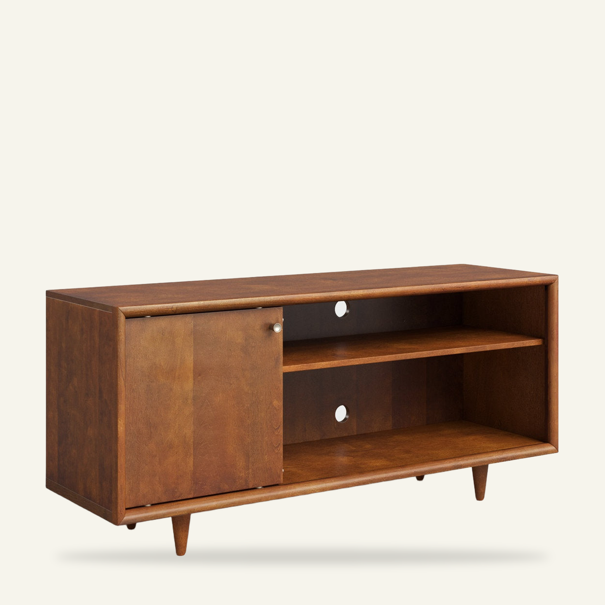 Varnholt Haraldssund Mahogany Cherry TV Stand